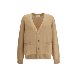 Laneus Beige Merino Wool Cardigan