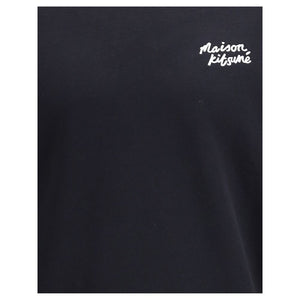 Maison Kitsuné Black Cotton Sweatshirt