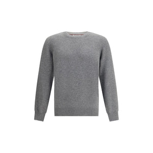 Brunello Cucinelli Gray Cashmere Cashmere Sweater