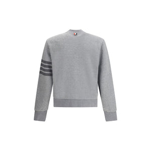 Thom Browne Gray Cotton Sweatshirt
