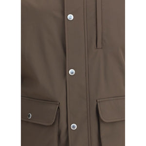 Brunello Cucinelli Brown Polyamide Coat