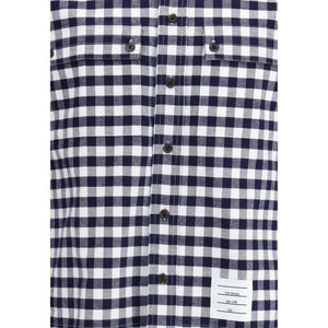 Thom Browne Multicolor Cotton Pattern Shirt