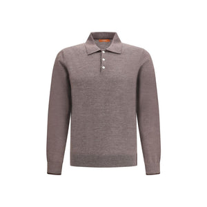 Cruna Gray Wool Sweatshirt