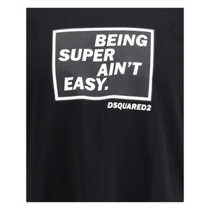 Dsquared² Black Cotton T-Shirt
