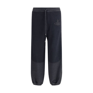 Vivienne Westwood Gray Cotton Joggers (Workout Pants)
