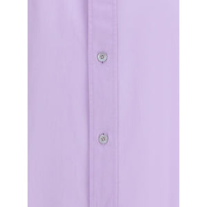 Tom Ford Purple Cotton Dress Shirt