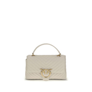 PINKO Cream Calf Leather Bos Taurus Wallet