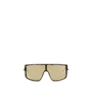 Alexander McQueen Brown Acetate Sunglasses