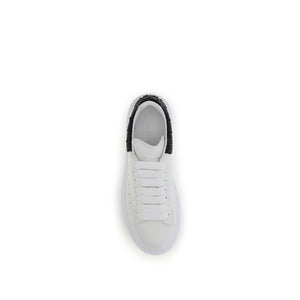 Alexander McQueen White Leather Chunky Sneakers
