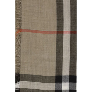 Burberry Beige Wool Scarf