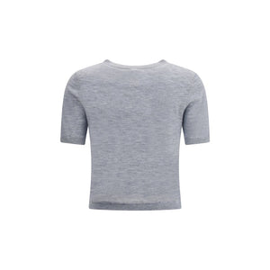 Lisa Yang Gray Cashmere Cardigan