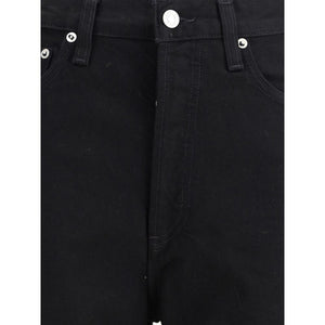 Agolde Black Recycled Cotton High-Waisted Jean