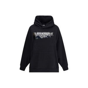 Givenchy Black Cotton Sweatshirt