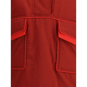 MARBELL Red Polyamide Shell Jacket