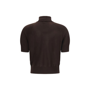 Petar Petrov Brown Merino Wool Top