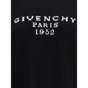 Givenchy Black Wool Sweatshirt