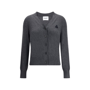 Marant Etoile Gray Cotton Cardigan