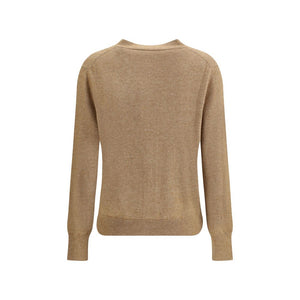 Marant Etoile Beige Cotton Cardigan