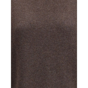 Brunello Cucinelli Brown Cashmere Turtleneck