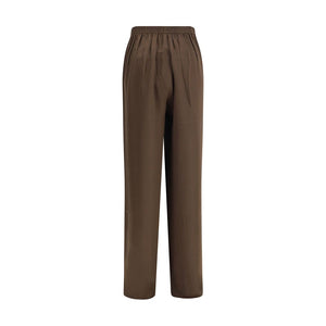 Petar Petrov Brown Silk Pants