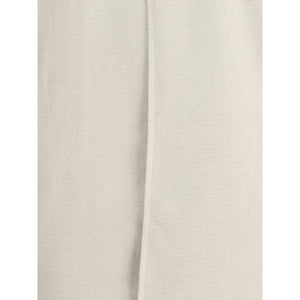 Rick Owens Cream Camel Hair  Coat