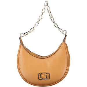 Guess Jeans Marrone Poliuretano Women Handbag