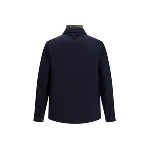 Valstar Blue Fleece Wool Coat