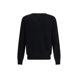 Alexander McQueen Black Wool Sweatshirt