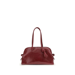 Jacquemus Red Calf Leather Bos Taurus Shoulder Bag