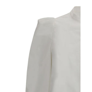 Alexander McQueen White Cotton Dress Shirt