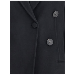 Tory Burch Black Wool Coat