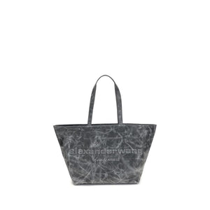 Alexander Wang Gray Leather Shoulder Bag