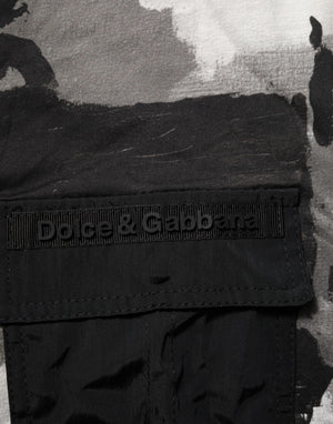 Dolce & Gabbana Multicolor Camouflage Men Short Sleeves T-shirt