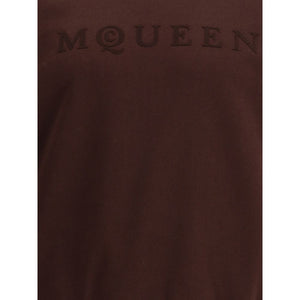 Alexander McQueen Brown Cotton Sweatshirt