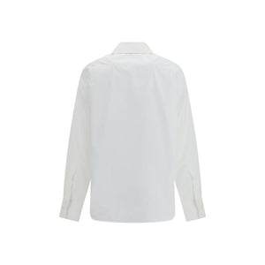 Alexander McQueen White Cotton Dress Shirt