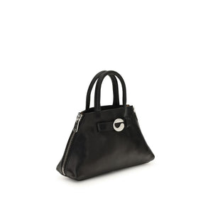 Coperni Black Calf Leather Bos Taurus Shoulder Bag