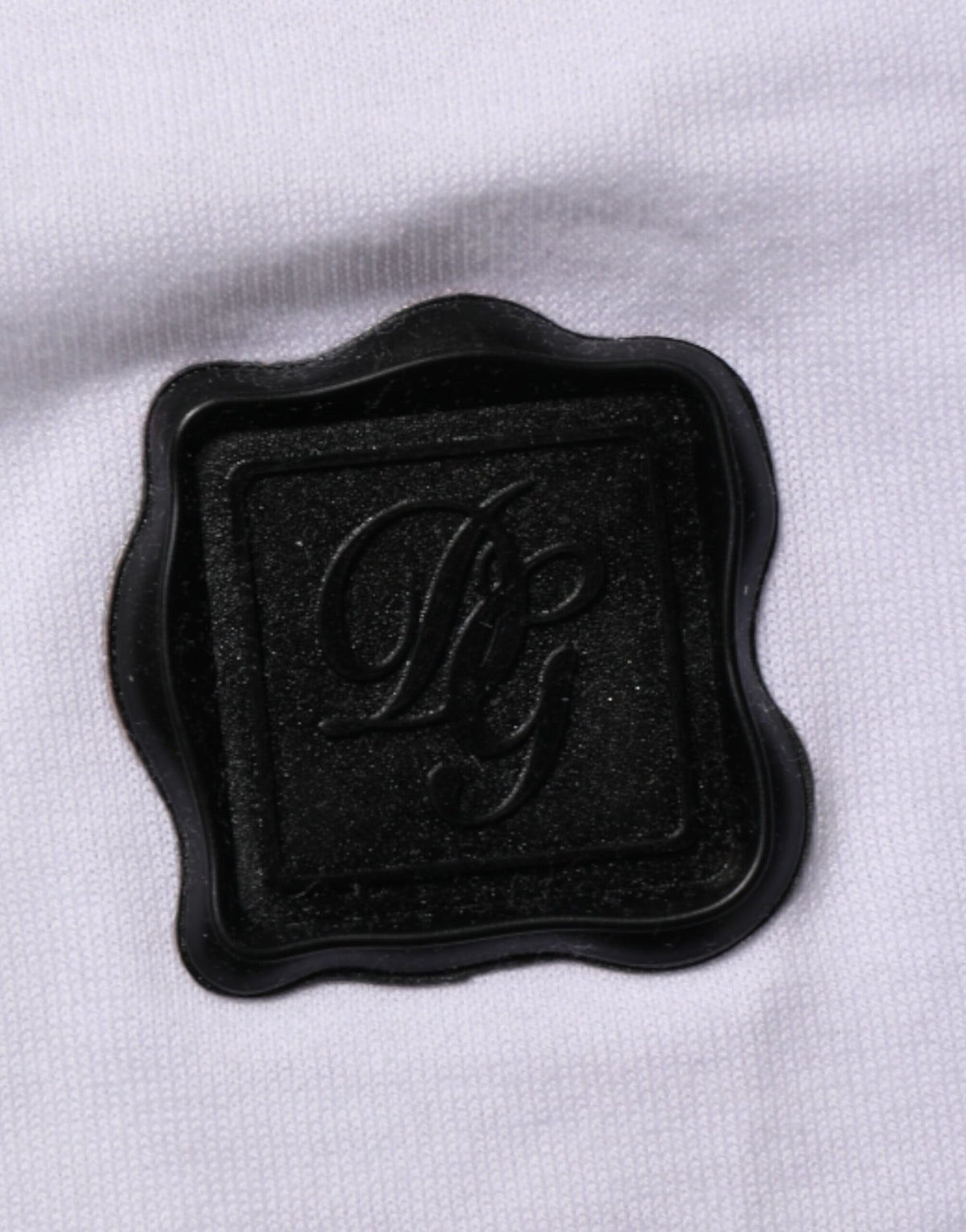 Dolce & Gabbana White Cotton Logo Patch Crew Neck  T-shirt