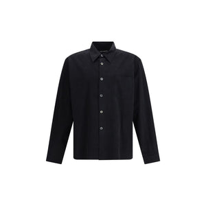 Our Legacy Black Cotton Dress Shirt