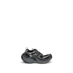 Balenciaga Black Polyethylene Athletic Sneakers
