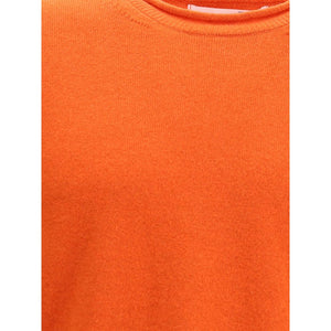 Comme Des Garçons Orange Wool Sweatshirt