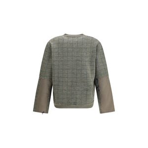Margiela Green Fleece Wool Sweatshirt