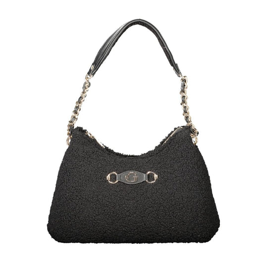 Guess Jeans Nero Polyester Woman Shoulder Bag
