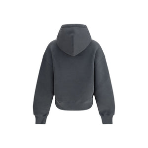 Ami Paris Gray Cotton Sweatshirt