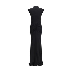 Jacquemus Black Viscose Cocktail Dress