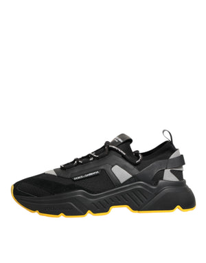 Dolce & Gabbana Black Daymaster Low Top Men Sneakers Shoes