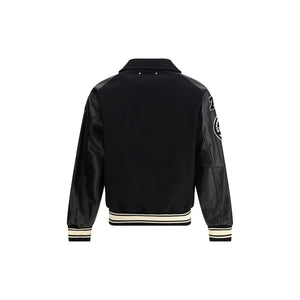 Golden Goose Black Fleece Wool Bomber