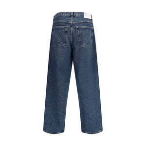 Agolde Blue Cotton Jeans Denim