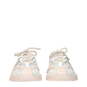 Dolce & Gabbana Gray Fabric Sneakers