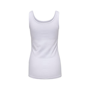 Only White Cotton Tank Tops