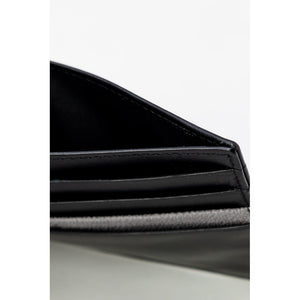 Alviero Martini Prima Classe Gray Leather Cardholder